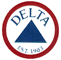 Delta Apparel 3/4 sleeve raglan tee